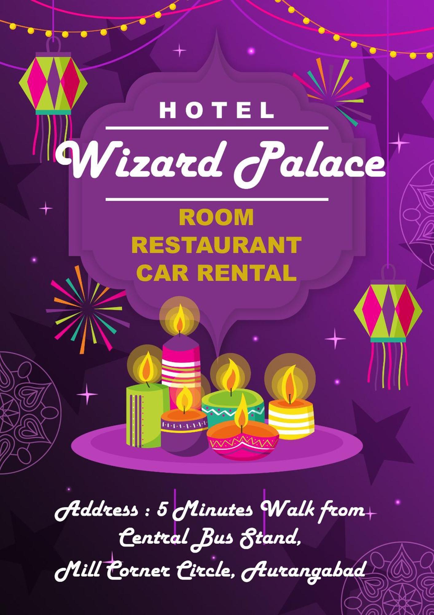 U2 Hotel Wizard Palace Aurangabad  Eksteriør billede